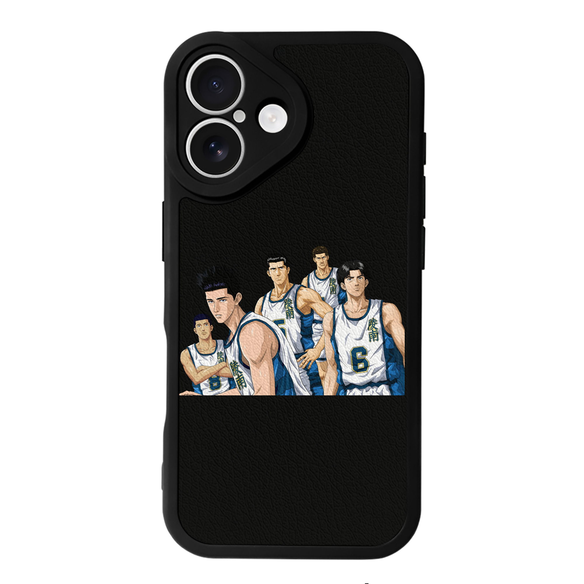 （画像用） SLAM DUNK／スラムダンク 【iPhone 16シリーズ対応】シリコンスマホケース（レザー調） 材質：シリコン